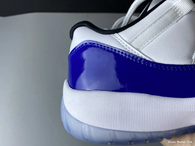 Low White Air Jordan 11 Concord AH7860-100 Retro 0821